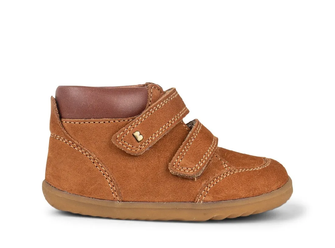 BOBUX - STEP UP TIMBER BOOT: MUSTARD
