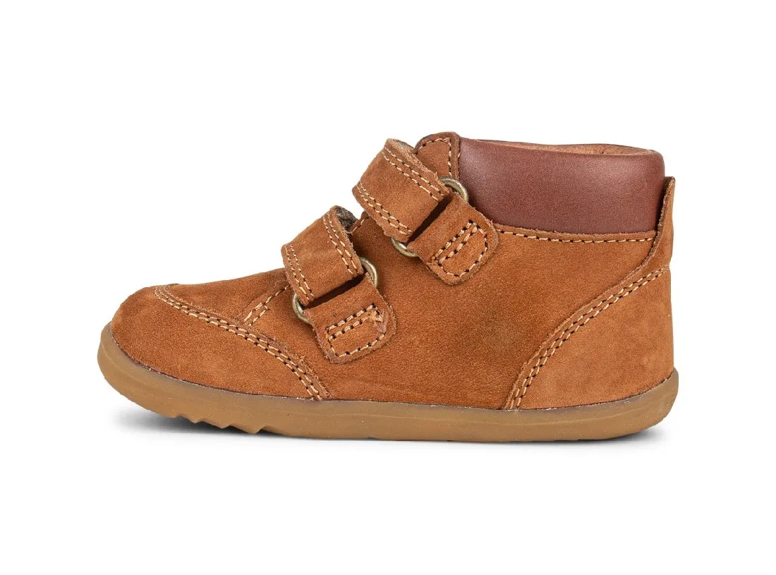 BOBUX - STEP UP TIMBER BOOT: MUSTARD