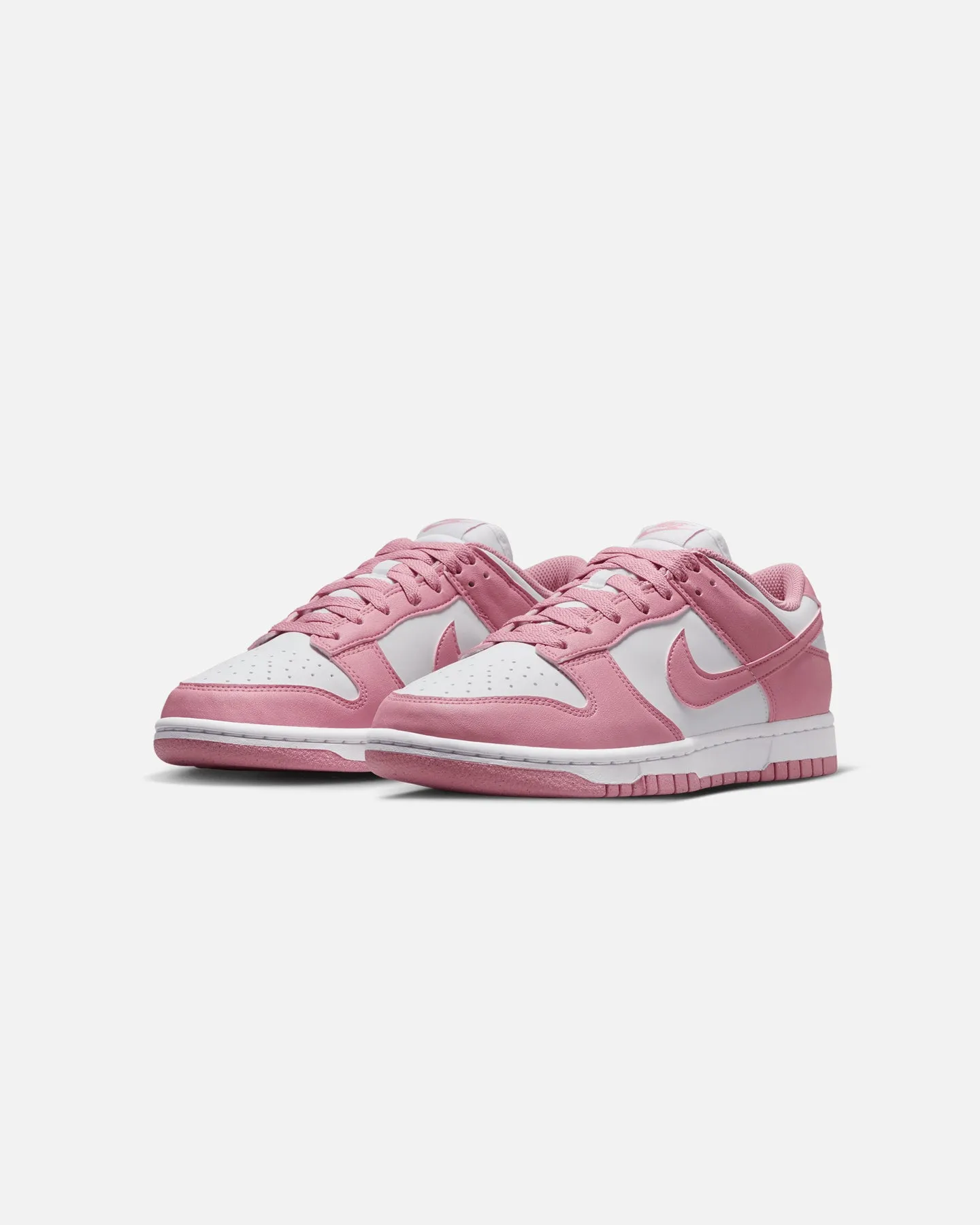 Nike Women's Dunk Low Next Nature "Elemental Pink" White/Pink park running shoe setting