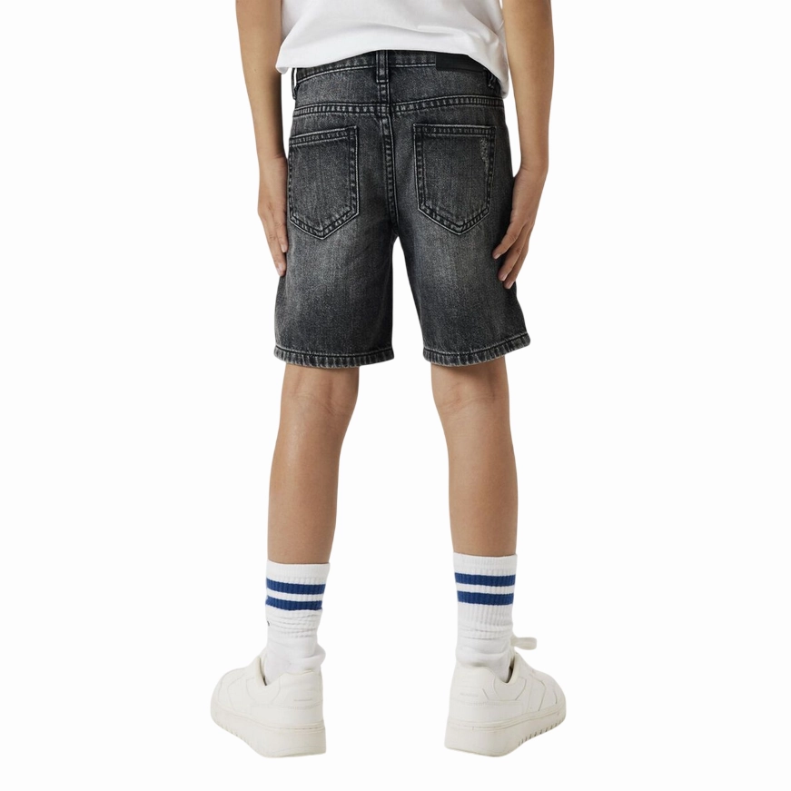 Party outfit name it pantaloncino in denim da ragazzo SILAS 13225800 nero slavato