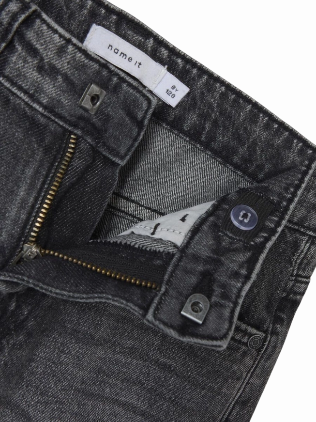 name it pantaloncino in denim da ragazzo SILAS 13225800 nero slavato Cooling Mesh Lining Contoured Cuff Design