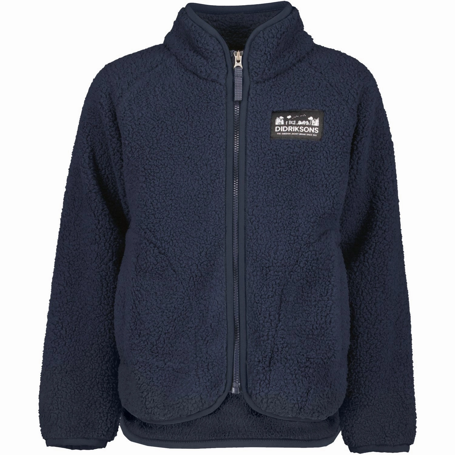 Relaxed Daily Style Non Bulky Insulation Tech Didriksons Navy Gibbs Kids Fullzip 2