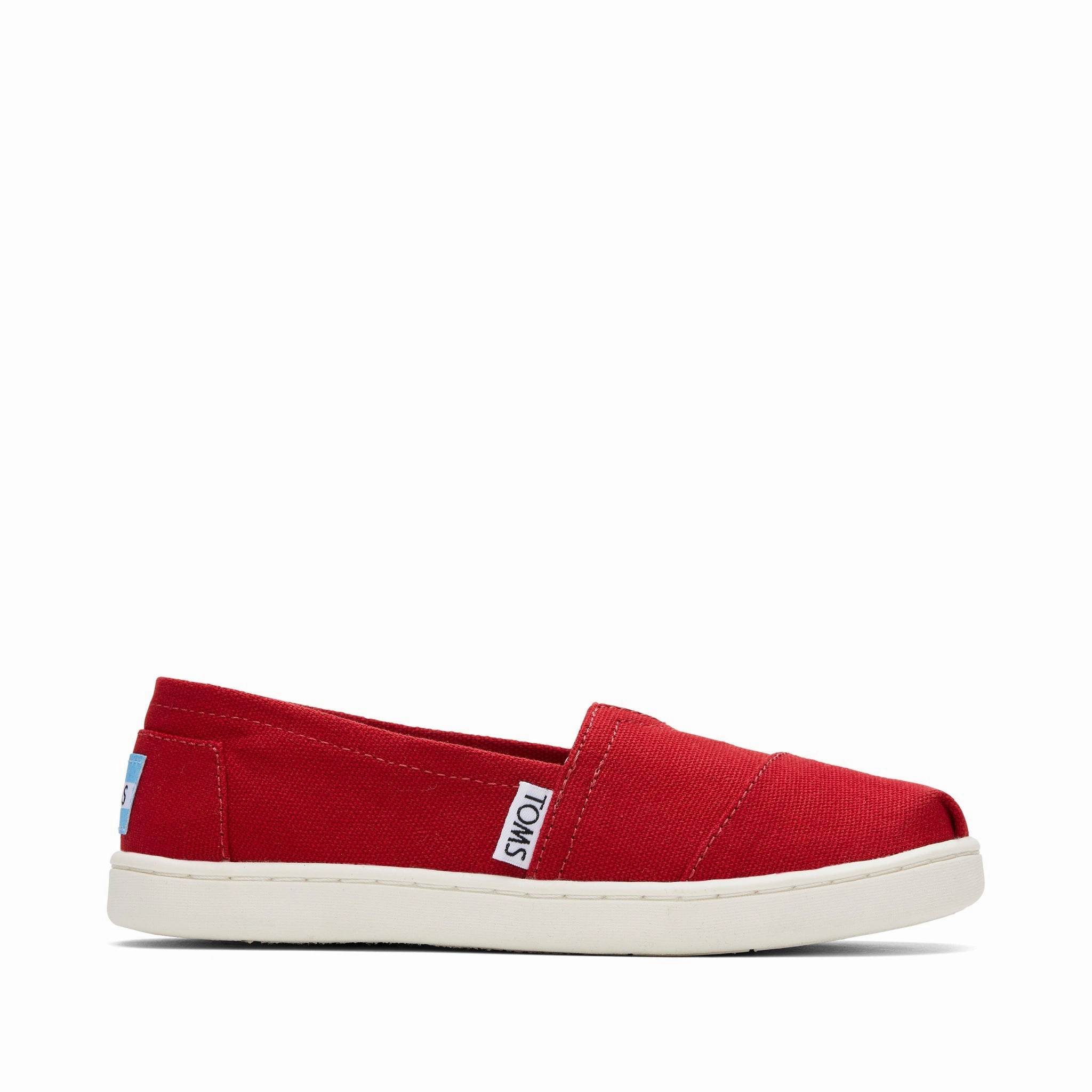 Rapid Steps Everyday Gear Youth Alpargata Red Canvas Kids Shoe