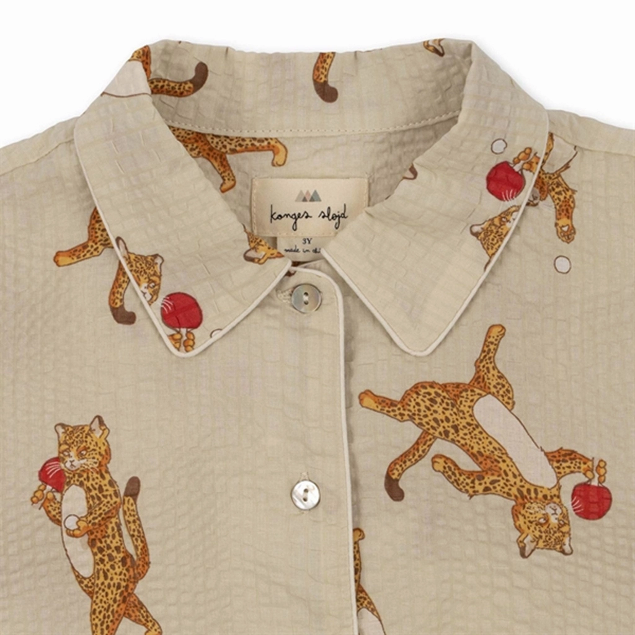 Heavyweight Durability Double stitching Konges Sl?jd Ping Pong Bitsy Skjorte Jacket