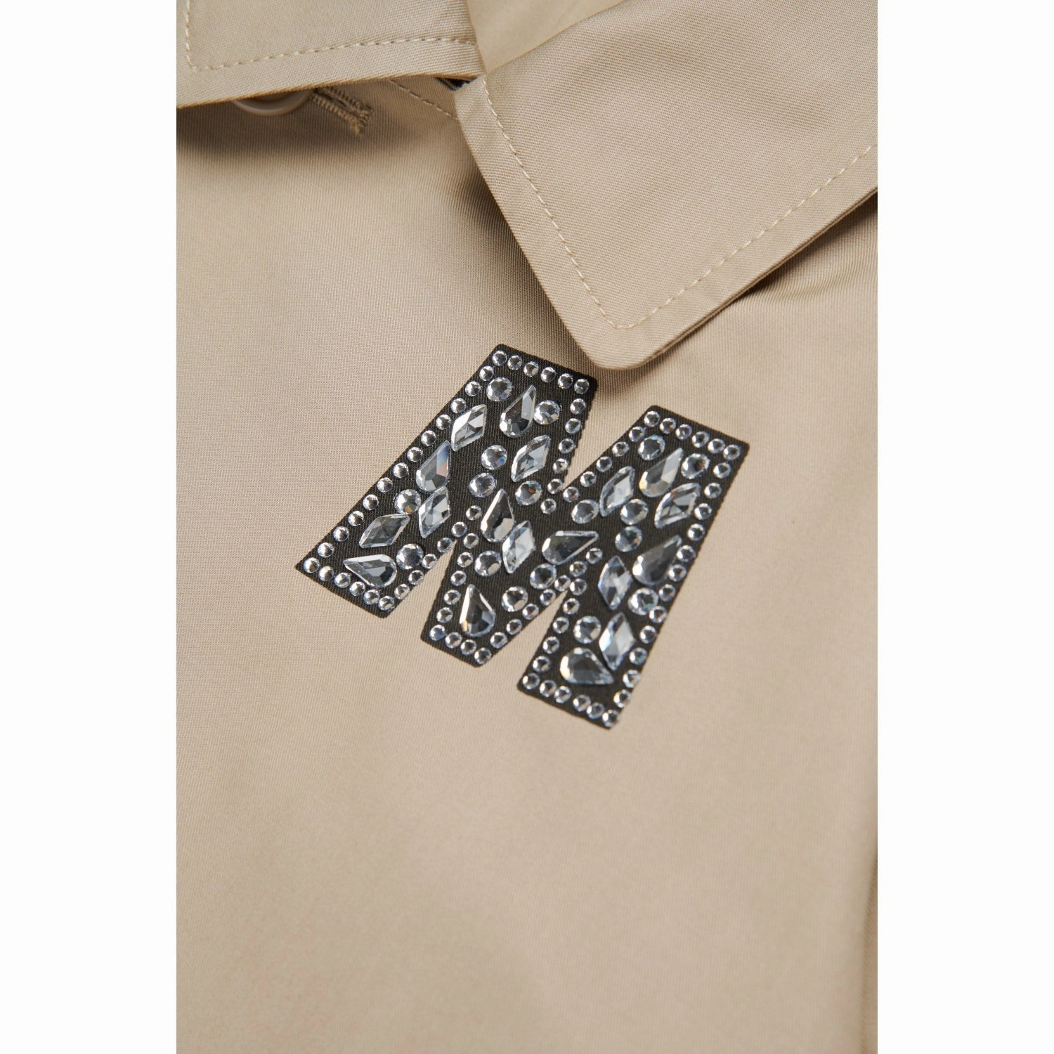 Marni Sand Beige Jacket Flexible Side Gussets