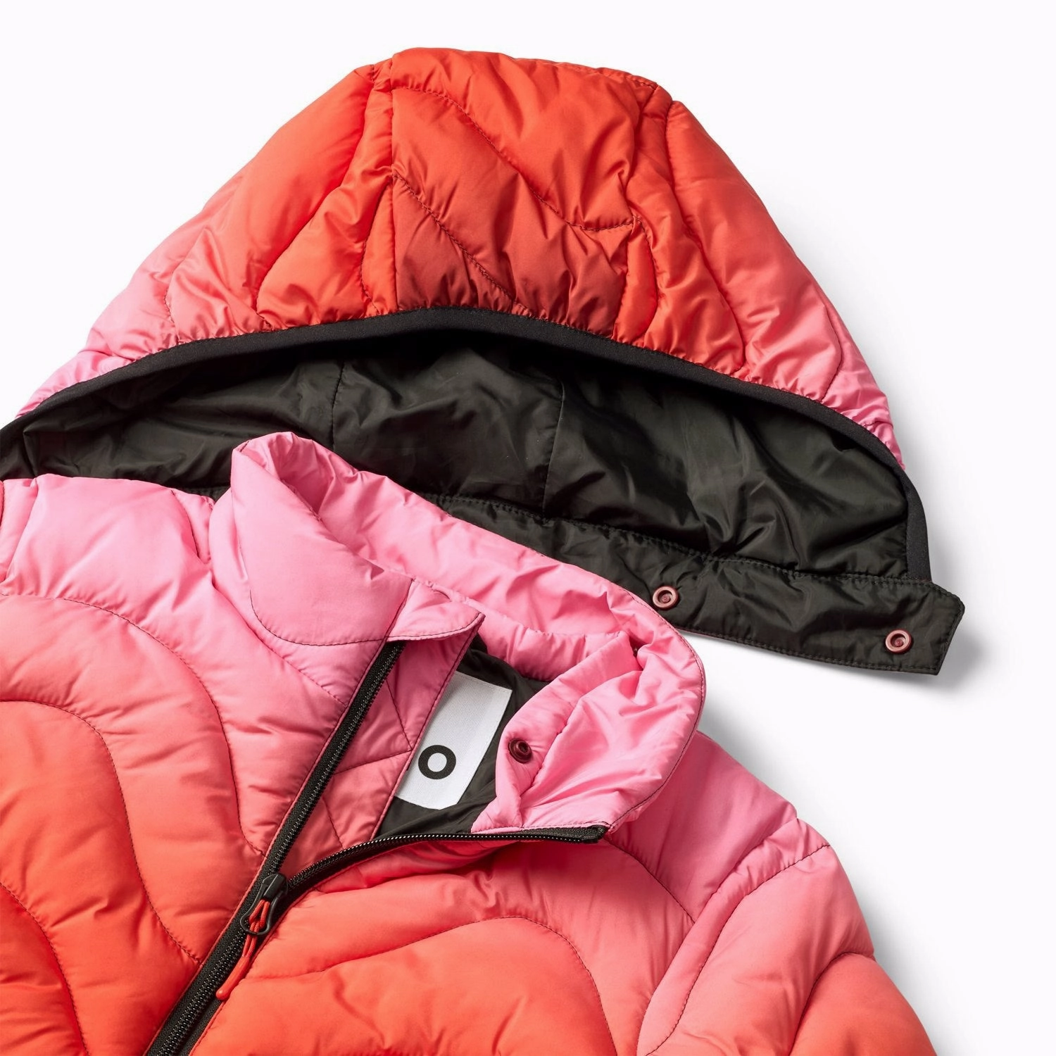 Molo Fiery Red Hao Jacket Weatherproof Zipper Seals