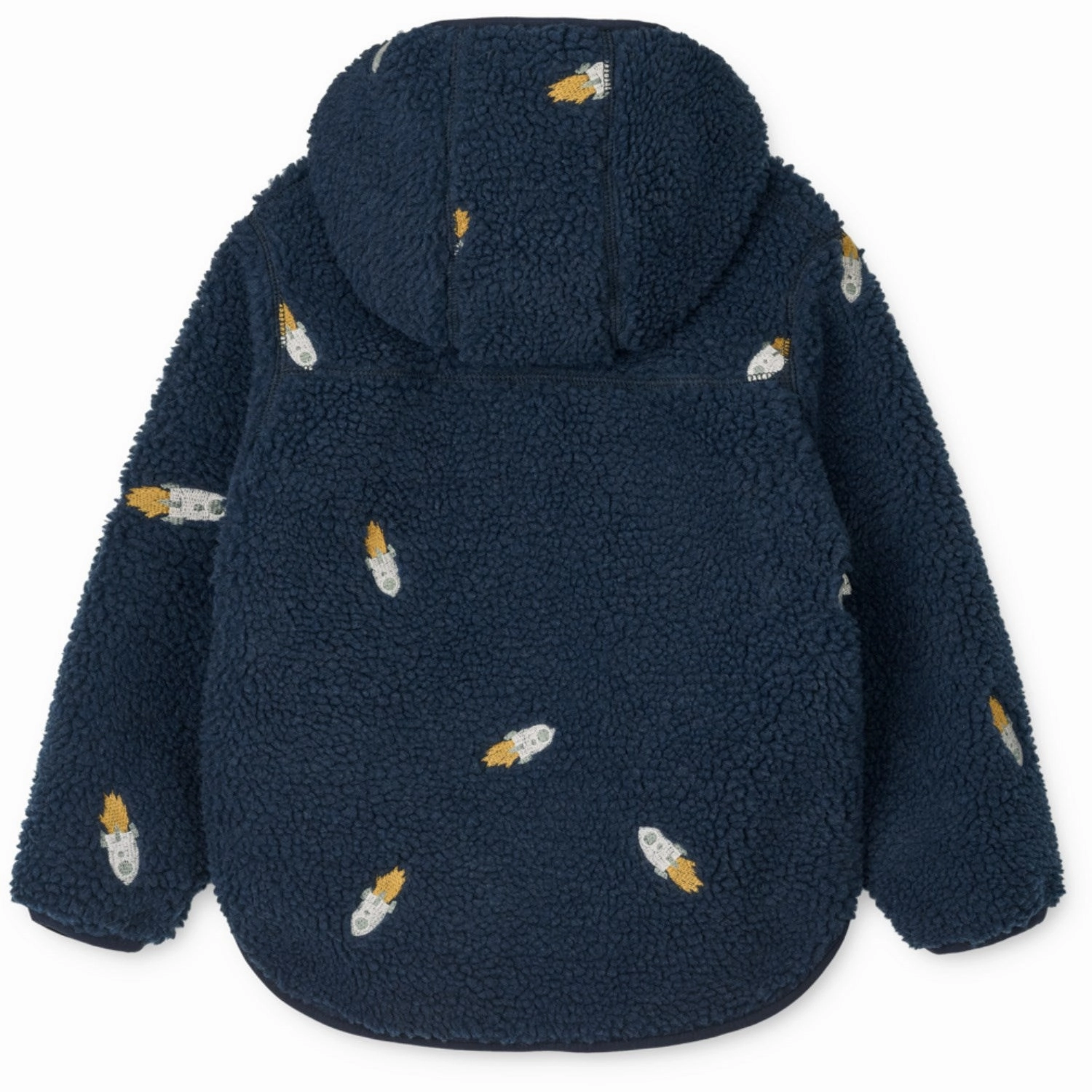 LIEWOOD Rocket / Classic Navy / Embroidery Mara Pile Jacket Basic Fit Water Repellent Fabric