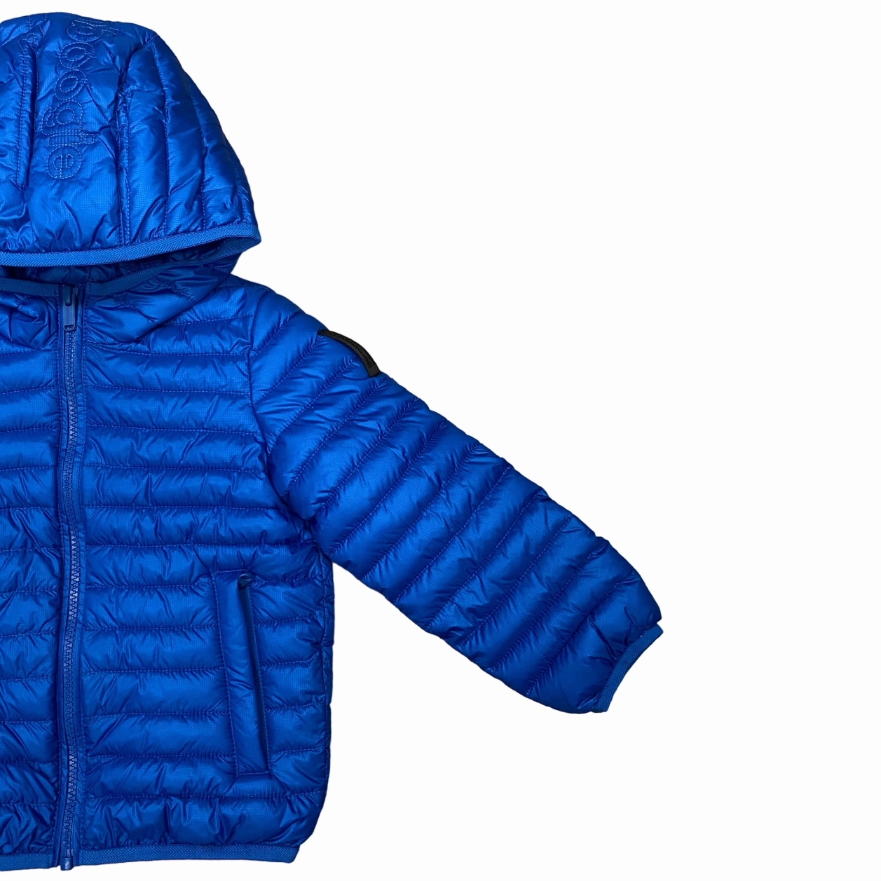 Easter wear Bomboogie giubbino 100 grammi con cappuccio da ragazzo JB8412TKJ4 237 bluette