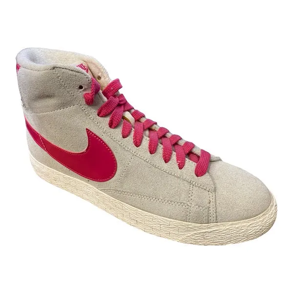 multi - purpose shoe use leather - finish - design shoes Nike scarpa sneakers da donna Blazer Mid Suede Vintage 518171 100 grigio-rosa