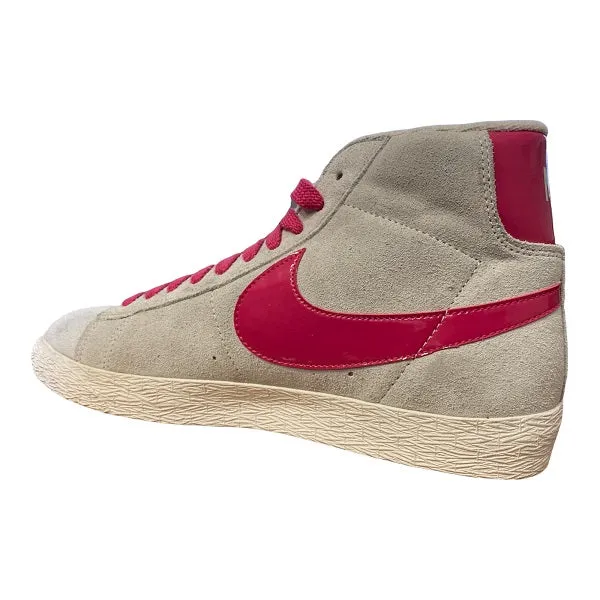 afternoon running shoe time injury support Nike scarpa sneakers da donna Blazer Mid Suede Vintage 518171 100 grigio-rosa
