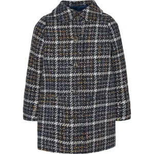 MarMar Wool Glitter Navy Check Olive Jacket Teflon coating VentilatedPanels
