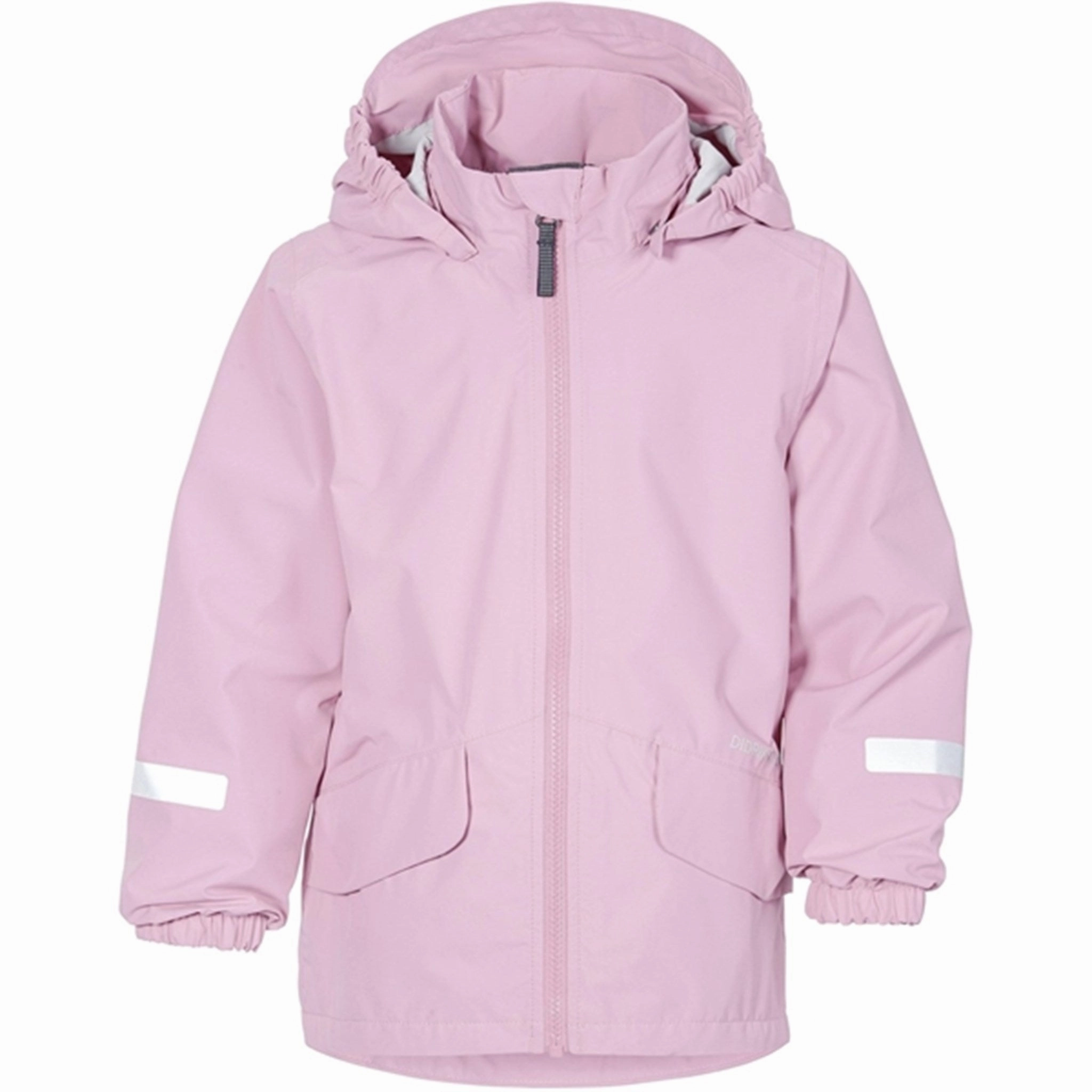 Weatherproof Seams Hooded Attachment Didriksons Orchid Pink Norma Kids Jacket