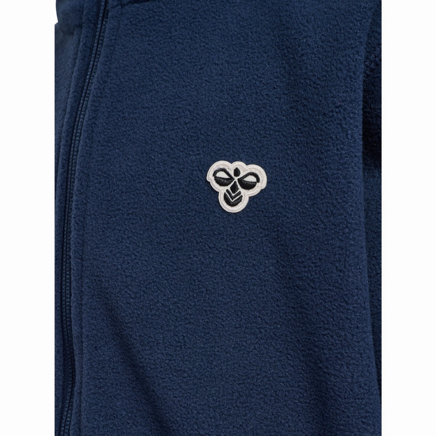 Hummel Dress Blues Fleece Zip Jacket Bee Basic Essential Layer Easy Fit