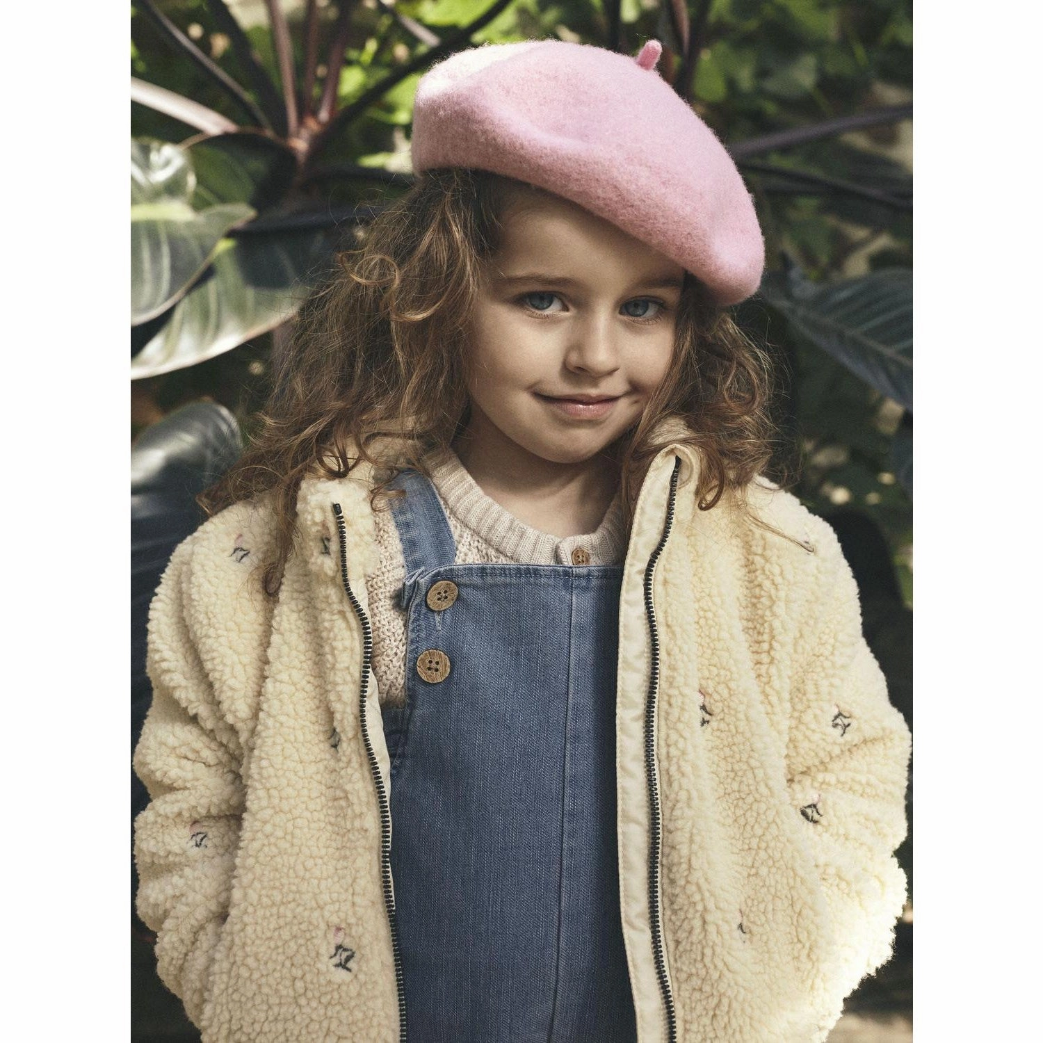 Lil'Atelier Bleached Sand Nalo Loose Jacket Reinforced Seam Durability NonBulkyLayering