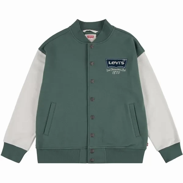 Non Irritating Collar Reflective details Levi's Prep Sport Bomber Jacket Dark Forest