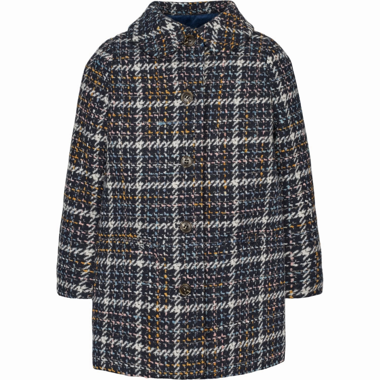 MarMar Wool Glitter Navy Check Olive Jacket Teflon coating VentilatedPanels