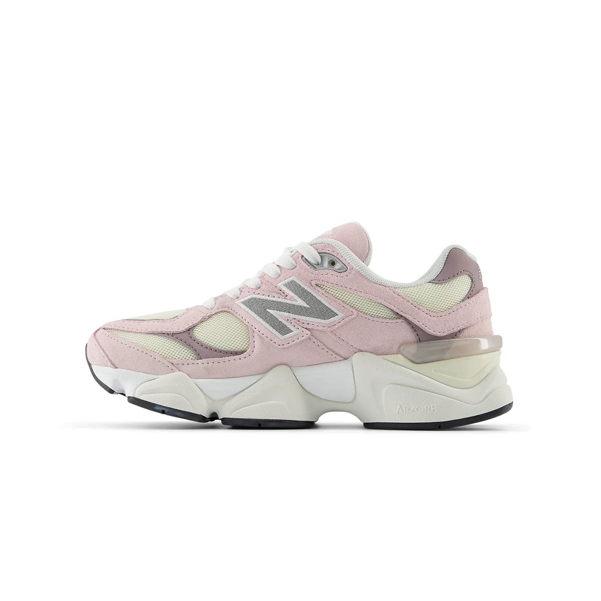 Kids 9060 'Pink White' Premium cushioning Impact-absorbing design