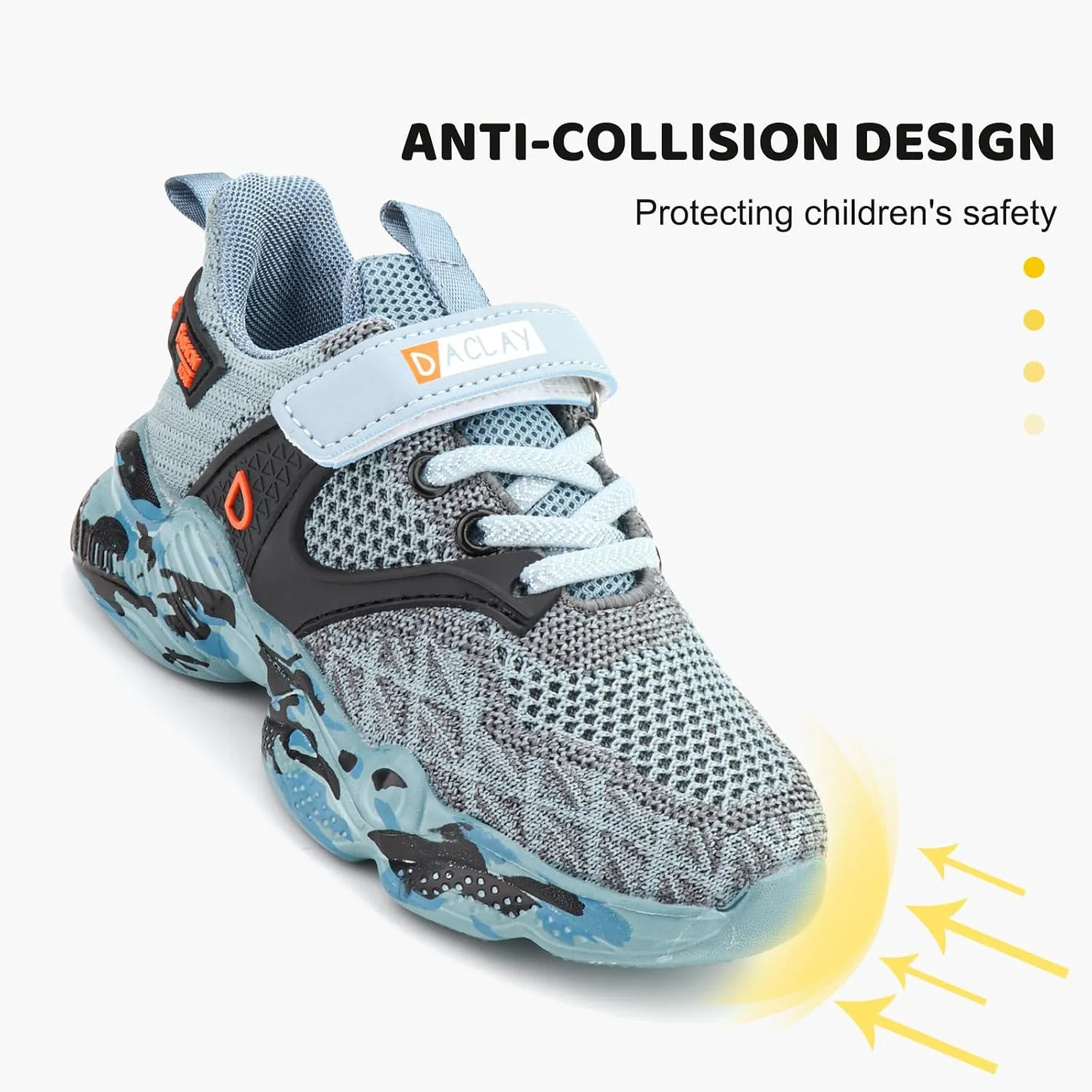 Boys Girls Sneaker for Little/Big Kid Running Shoes Lightweight Breathable Anti-Slip Sports Shoes