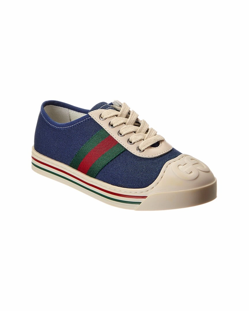 Gucci Canvas Sneaker Orthopedic Impact Zones