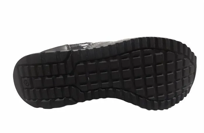 Lotto Leggenda sneakers bassa da donna Wedge Python 215091 1LT grigio asfalto-nero Strategic Flex Grooves narrow - fit precision
