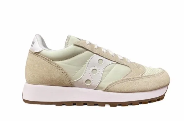 Gym Shoes Saucony Originals scarpa sneakers da donna Jazz Vintage S60368-93 bianco