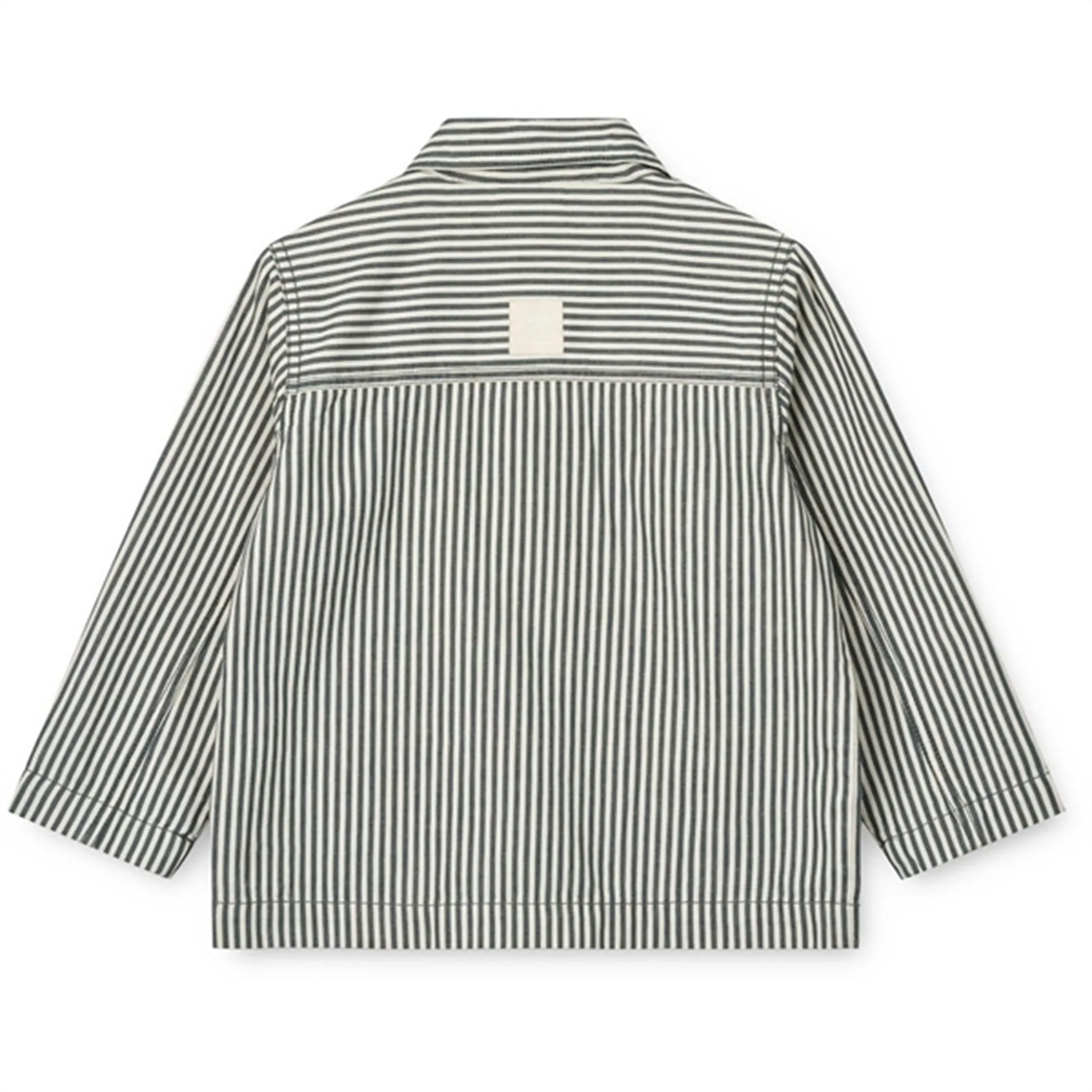 Kangaroo Pocket Light Outdoor Layer Liewood Y/D Stripe Whale Blue/Creme De La Creme Bruno Jacket