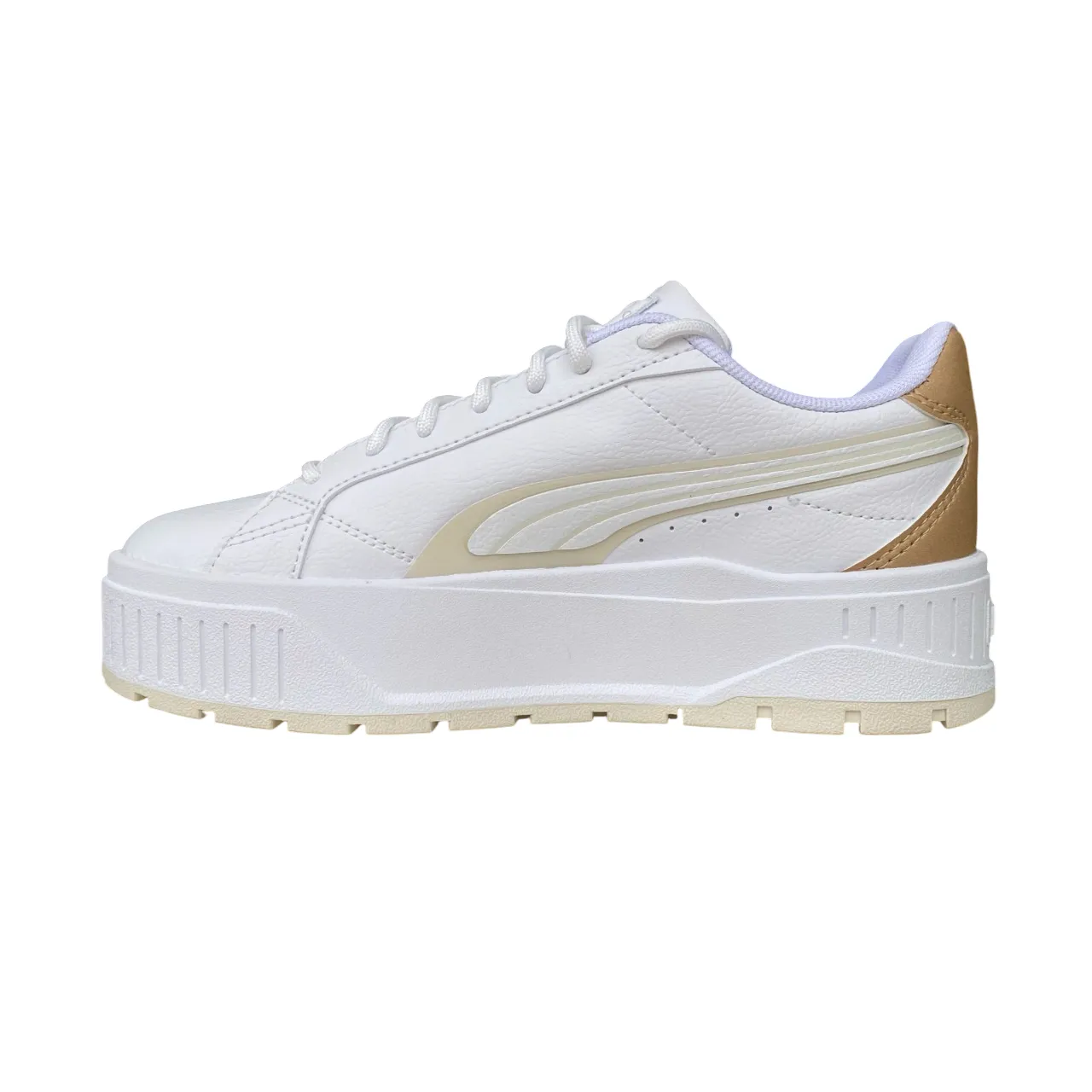 Puma Scarpa sneakers da donna Karmen II Aqua Metal 401614-02 bianco-neve running competitions Cloud Cushioning