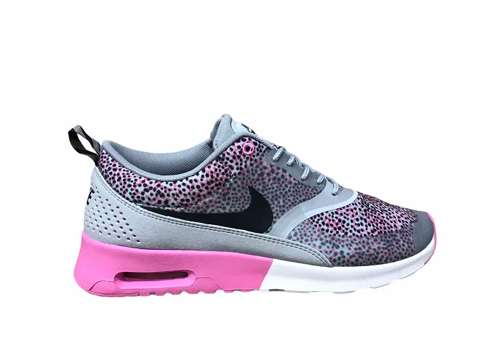 Nike scarpa da ginnastica da donna Air Max Thea Print 599408 005 grigio-nero-fucsia Trusted