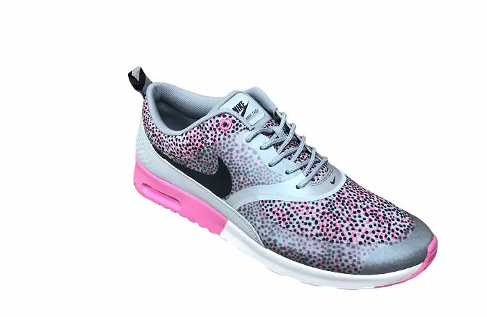 Extraordinary design high - performance all - terrain shoes Nike scarpa da ginnastica da donna Air Max Thea Print 599408 005 grigio-nero-fucsia