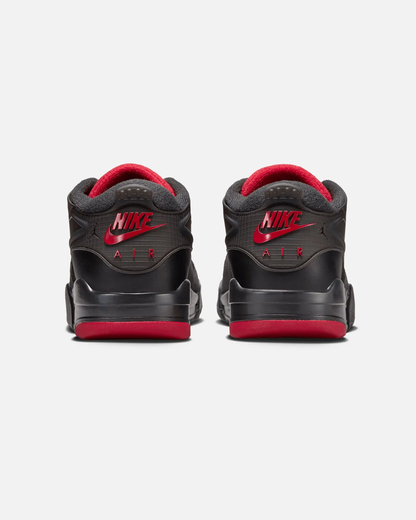 Jordan Air Jordan 4 RM Black/Varisty Red Stretchy Material Classic Style