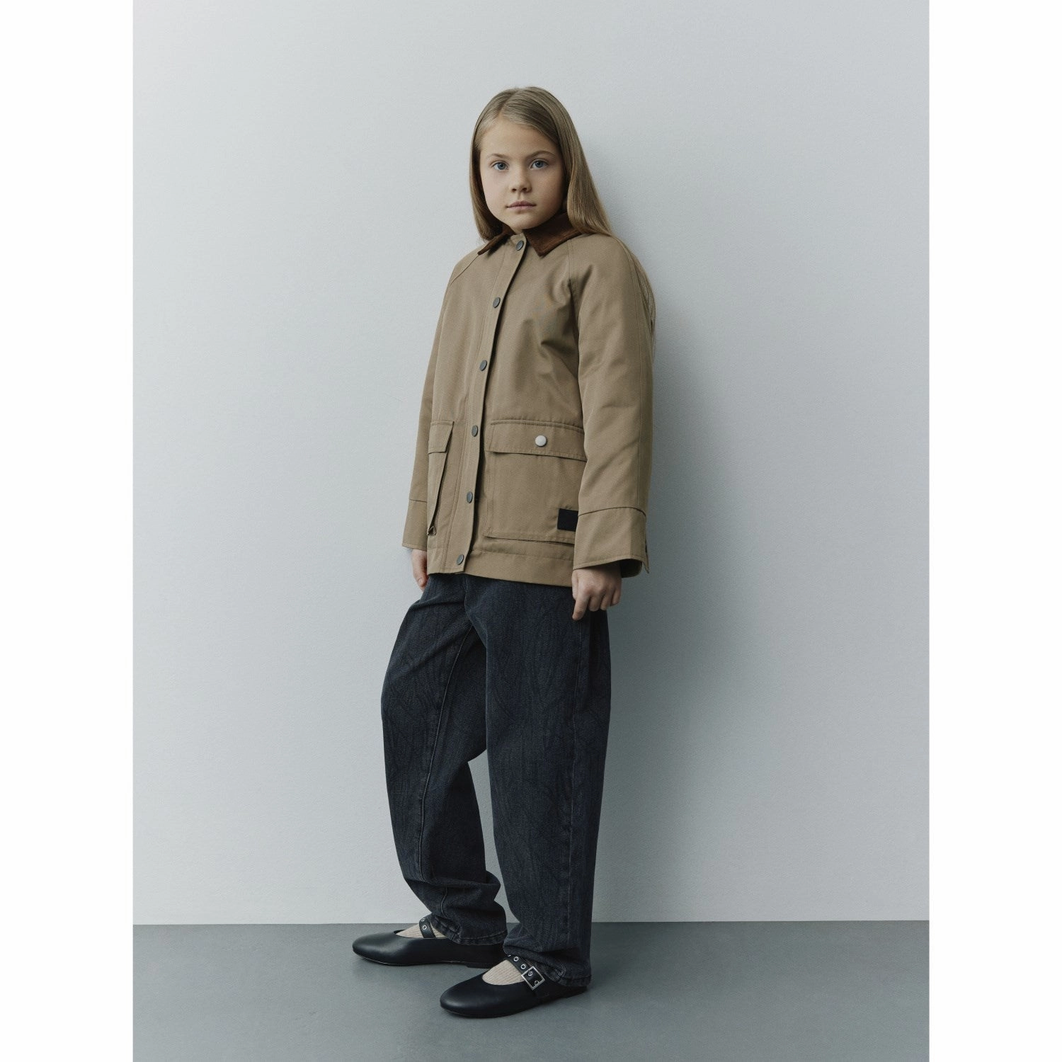 Sofie Schnoor Beige WendySY Jacket Urban Edge Casual Fit Layer