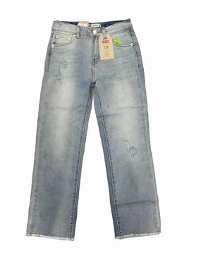 Anti Pilling Technology Classic Vibe Levi's Kids pantalone Jeans junior Wide Leg 3EG381 4EG381 L52 bauhaus blues