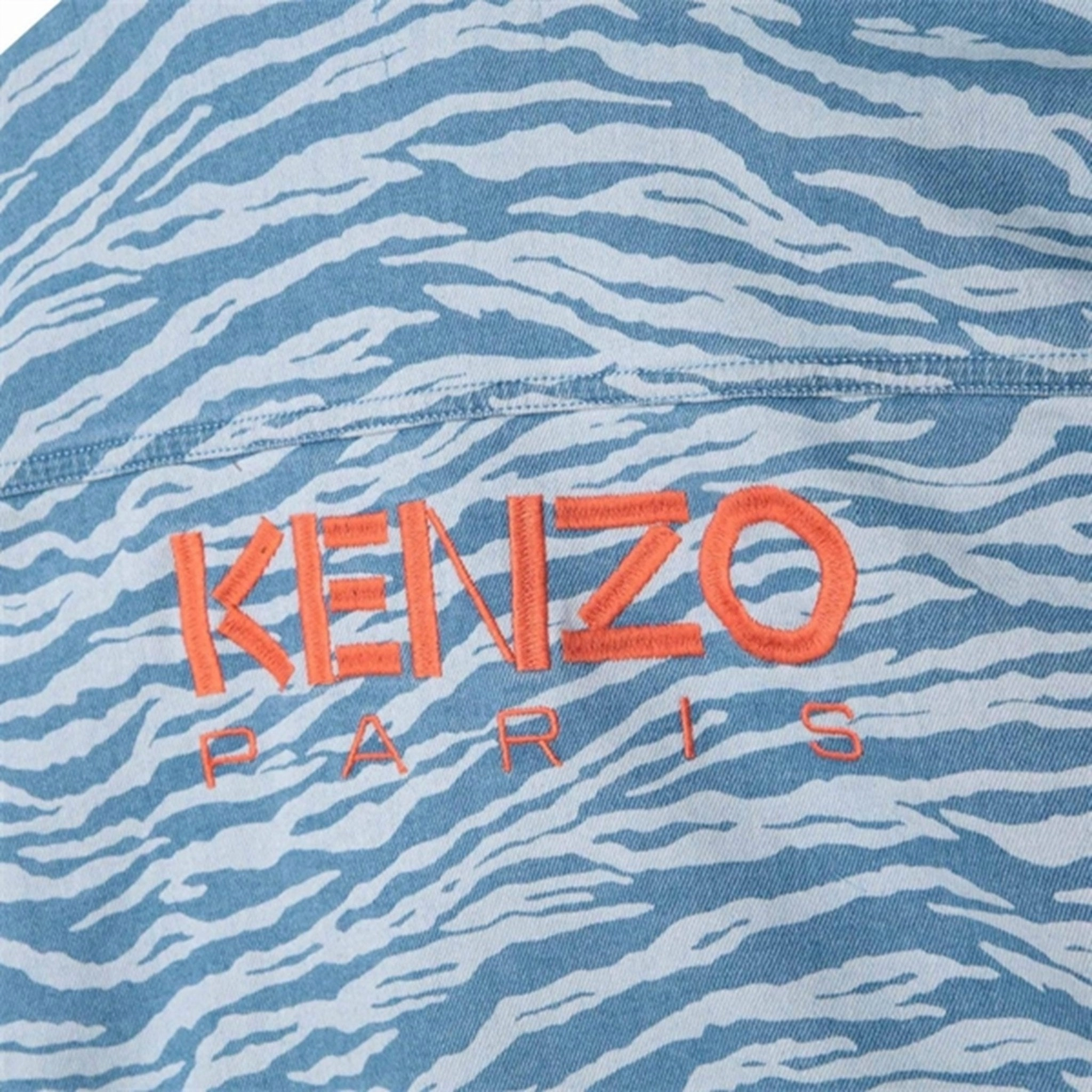 Kenzo Denim Jacket Pale Blue Cold Day Look