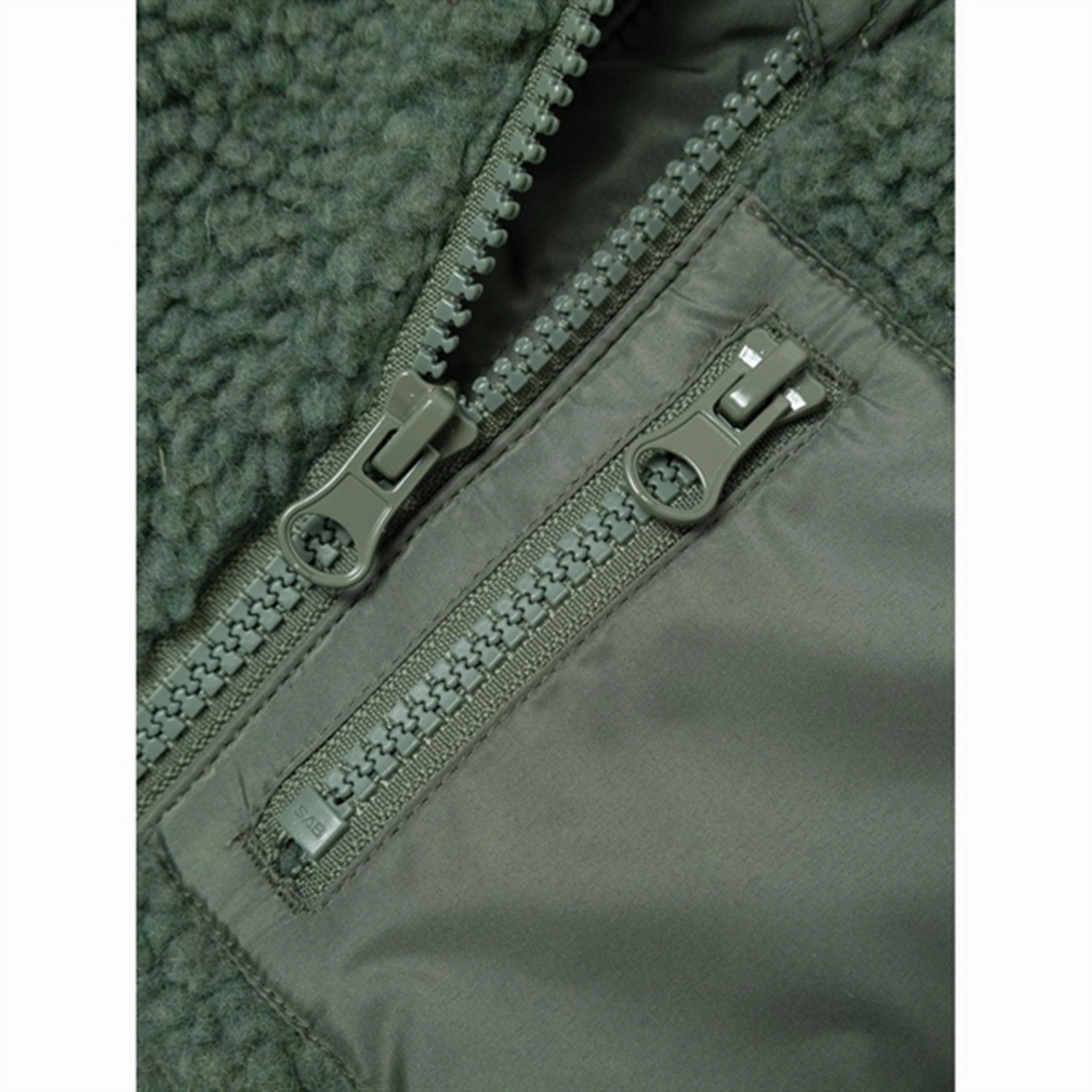 Slim Fit Styles Name it Agave Green Member Quilted Jacket
