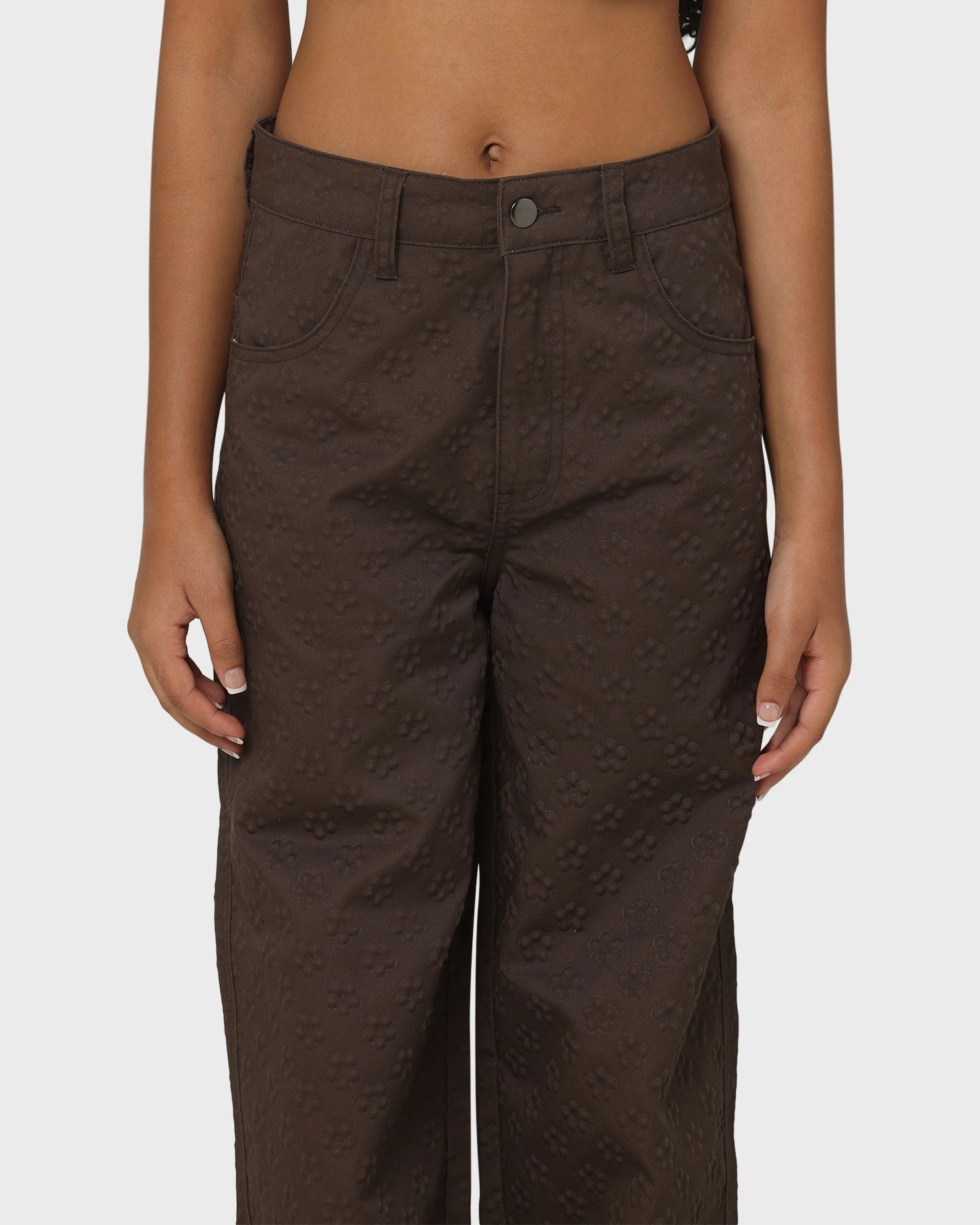 EN ES Women's Desire Pants Brown Cozy Feel