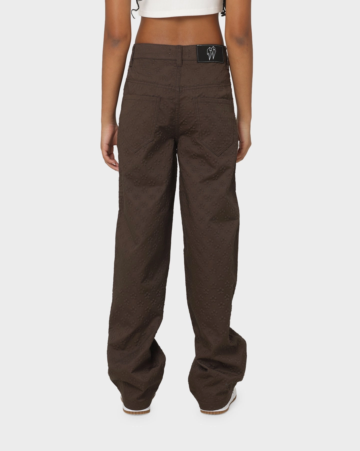 HiddenDrawcord anti static EN ES Women's Desire Pants Brown
