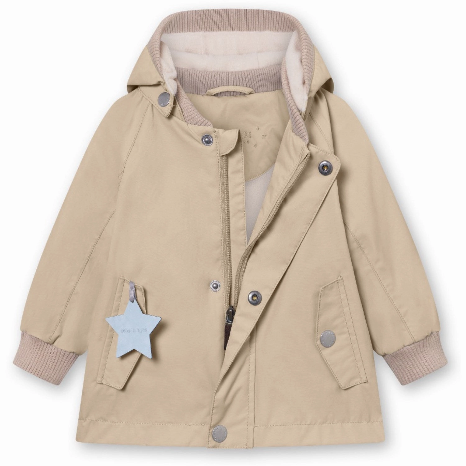 Mini A ture Sesame Wally Fleece Lined Spring Jacket. GRS Airflow Ventilation Water Resistant Coat