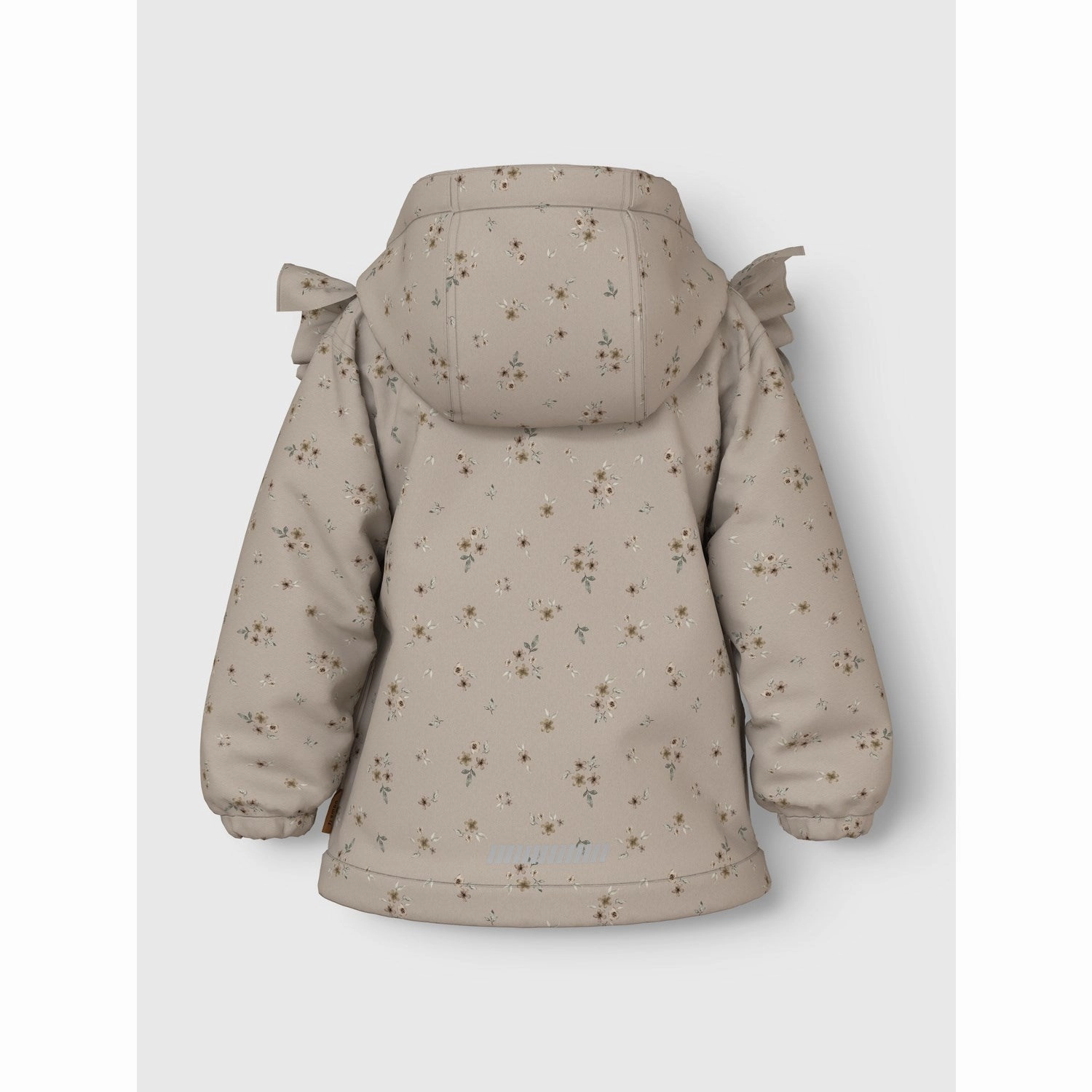 Name It Pure Cashmere Bouquet Nmfalfa08 Softshell Jacket Frill Aop Fo Warmth Retention Technology Tear Resistant Fabric