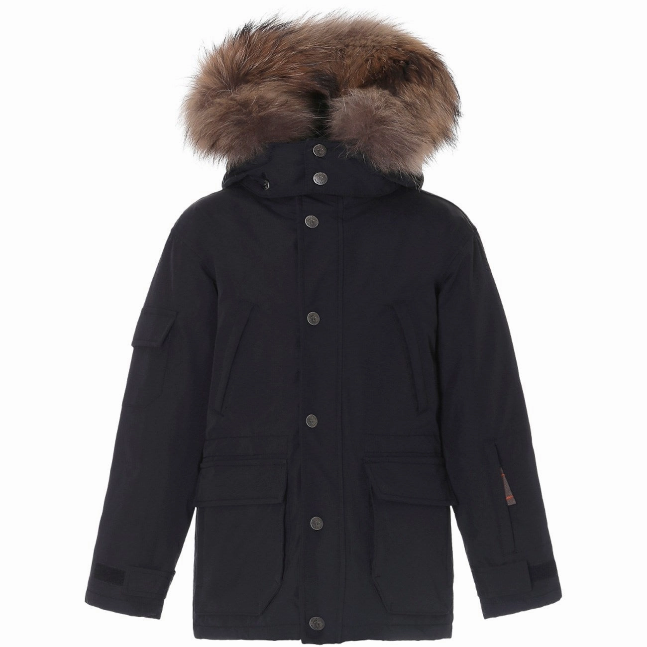 Modern Street Ver de Terre Eskimo Dunjakke m. Pels Black