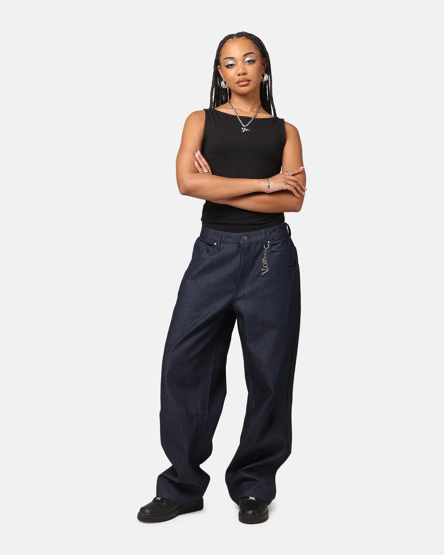 Saint Morta Amplus Jeans Indigo/Tan Slim Stretch Fit Odor control
