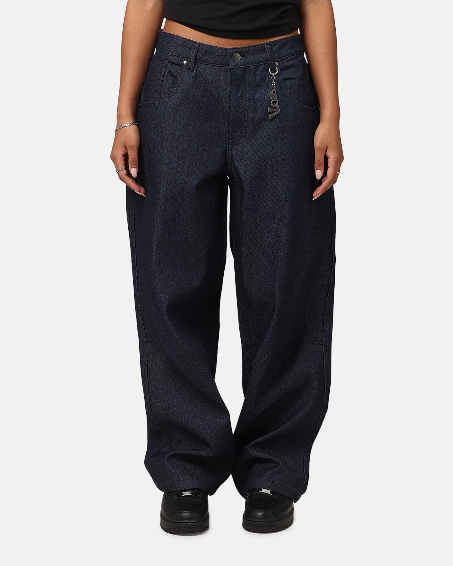 Saint Morta Amplus Jeans Indigo/Tan Timeless Fit stain guard