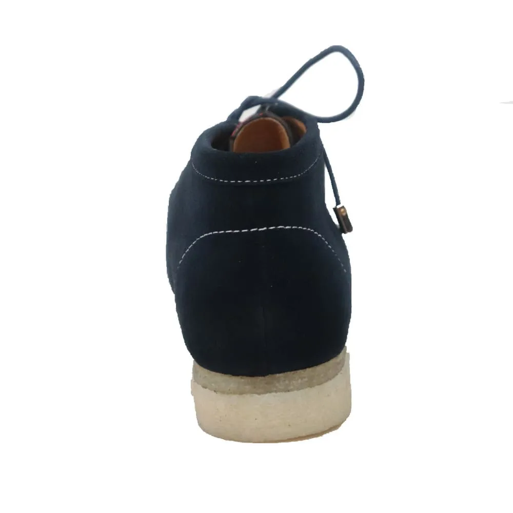 British Walkers Walker Stripe Men's Striped Suede Wallabee Boots