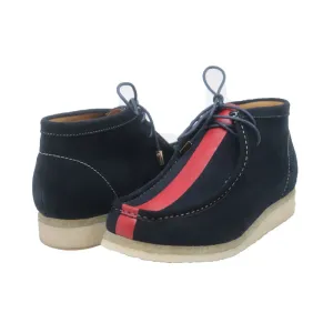 British Walkers Walker Stripe Men's Striped Suede Wallabee Boots