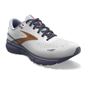 Brooks Women's 120380 492 Ghost 15 Blue Neo Pink Copper WIDE Cushion Neutral Running Shoes