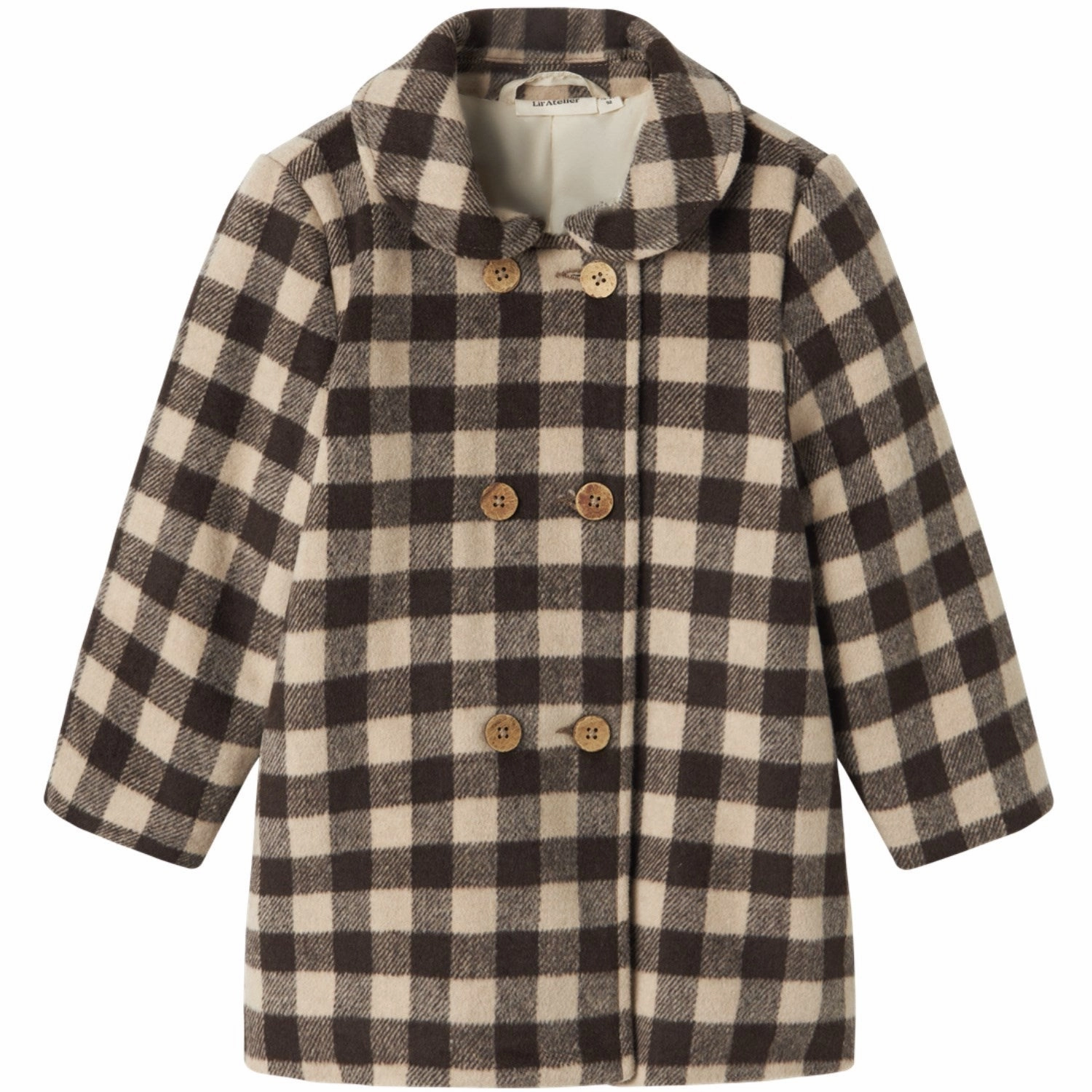 Reinforced Elbow Panels Nylon Cover Lil'Atelier Turtledove Nmfnima Loose Long Jkt Lil