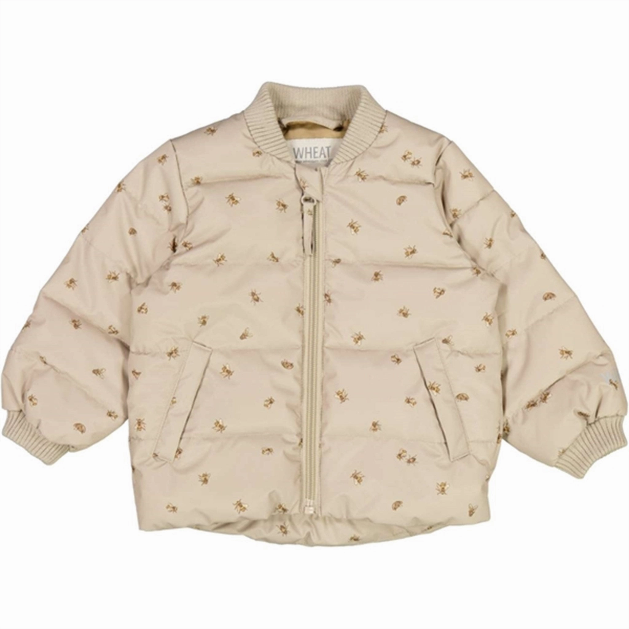 Wheat Jacket Malo Summer Puffer Gravel Bumblebee Transition Wear Waterproof Stitch Details