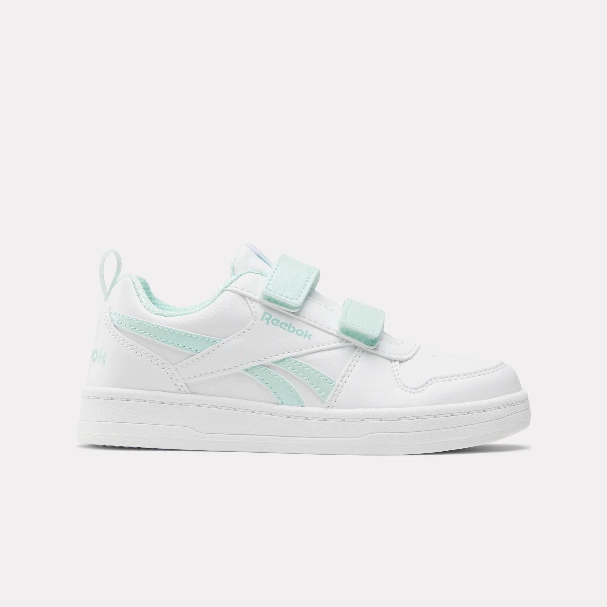 Easy on Reebok Royal Prime 2.0 Two Strap Hoop & Loop Little Girl's Shoes