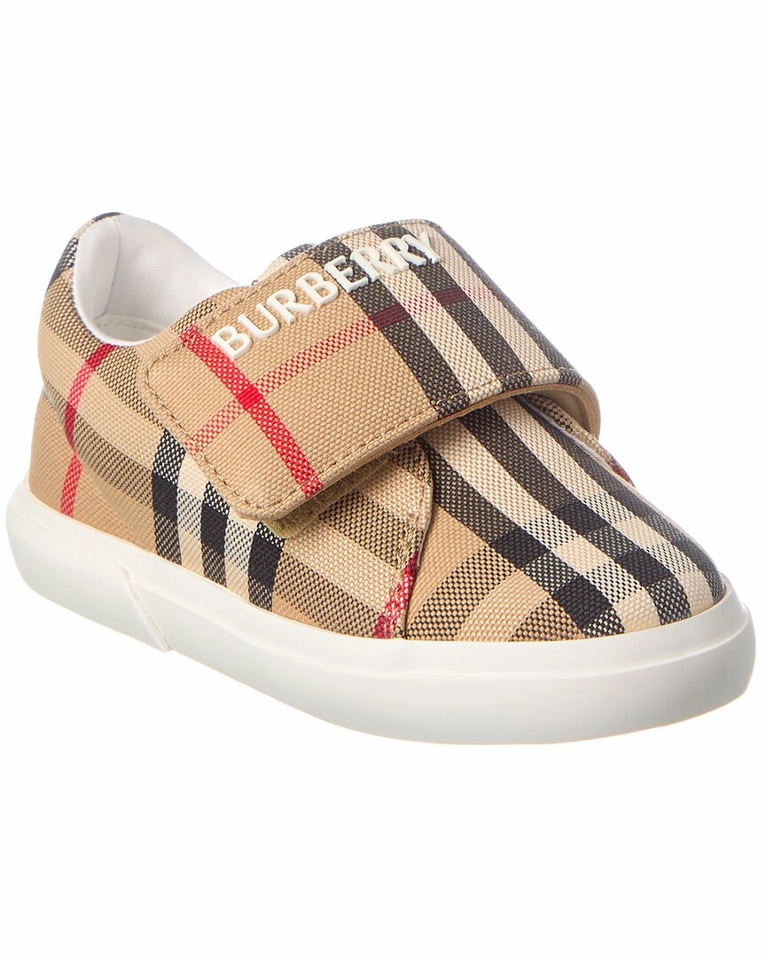 Hyper Responsive Retro-inspired silhouette Burberry Canvas Sneaker