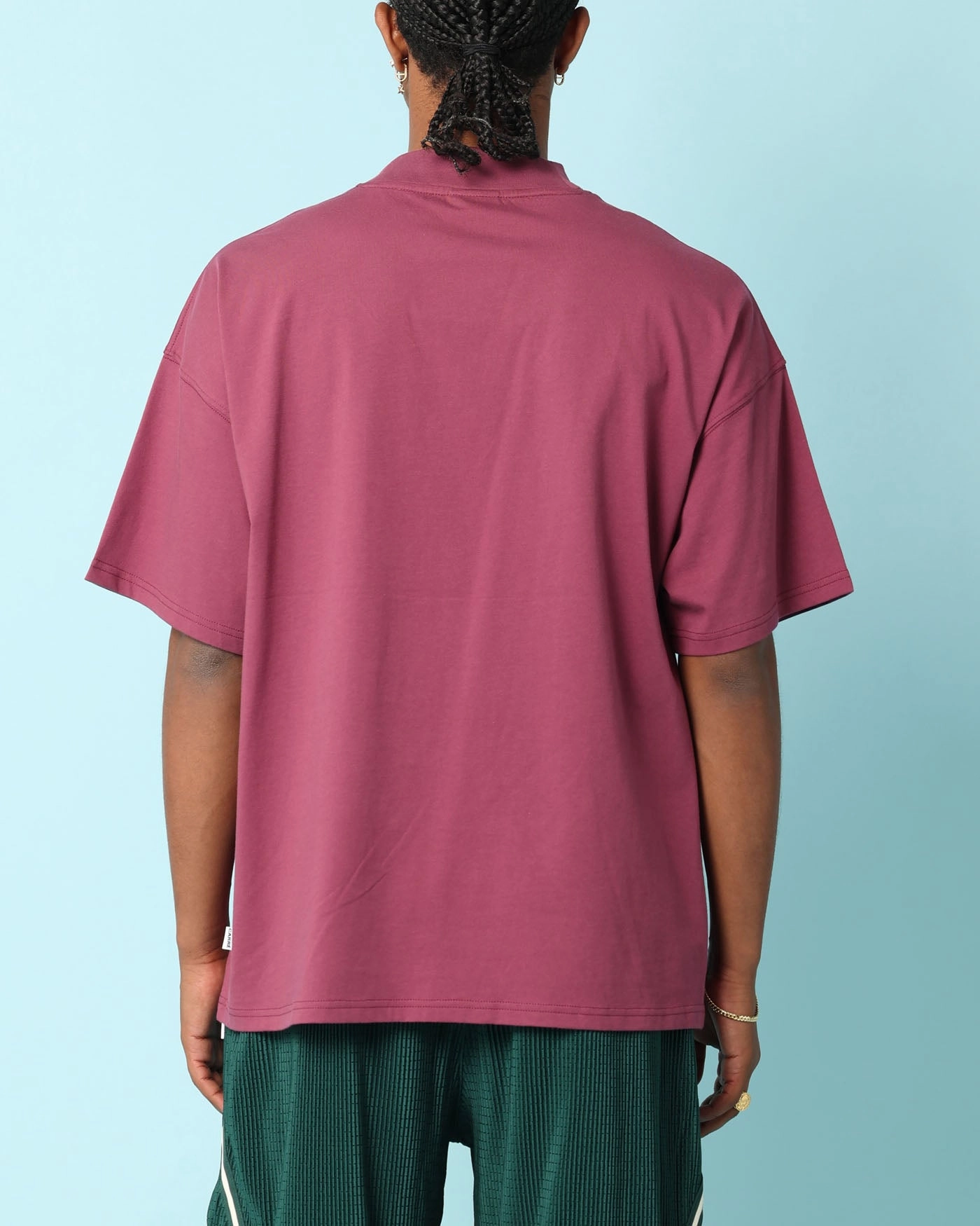 Carr?? Patchwork Oversized T-Shirt Port FadeResistant Coating