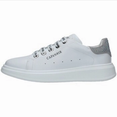 innovative - features Toe Guard Caf??Noir sneakers da ragazza con laccio e zip laterale C-2020 white